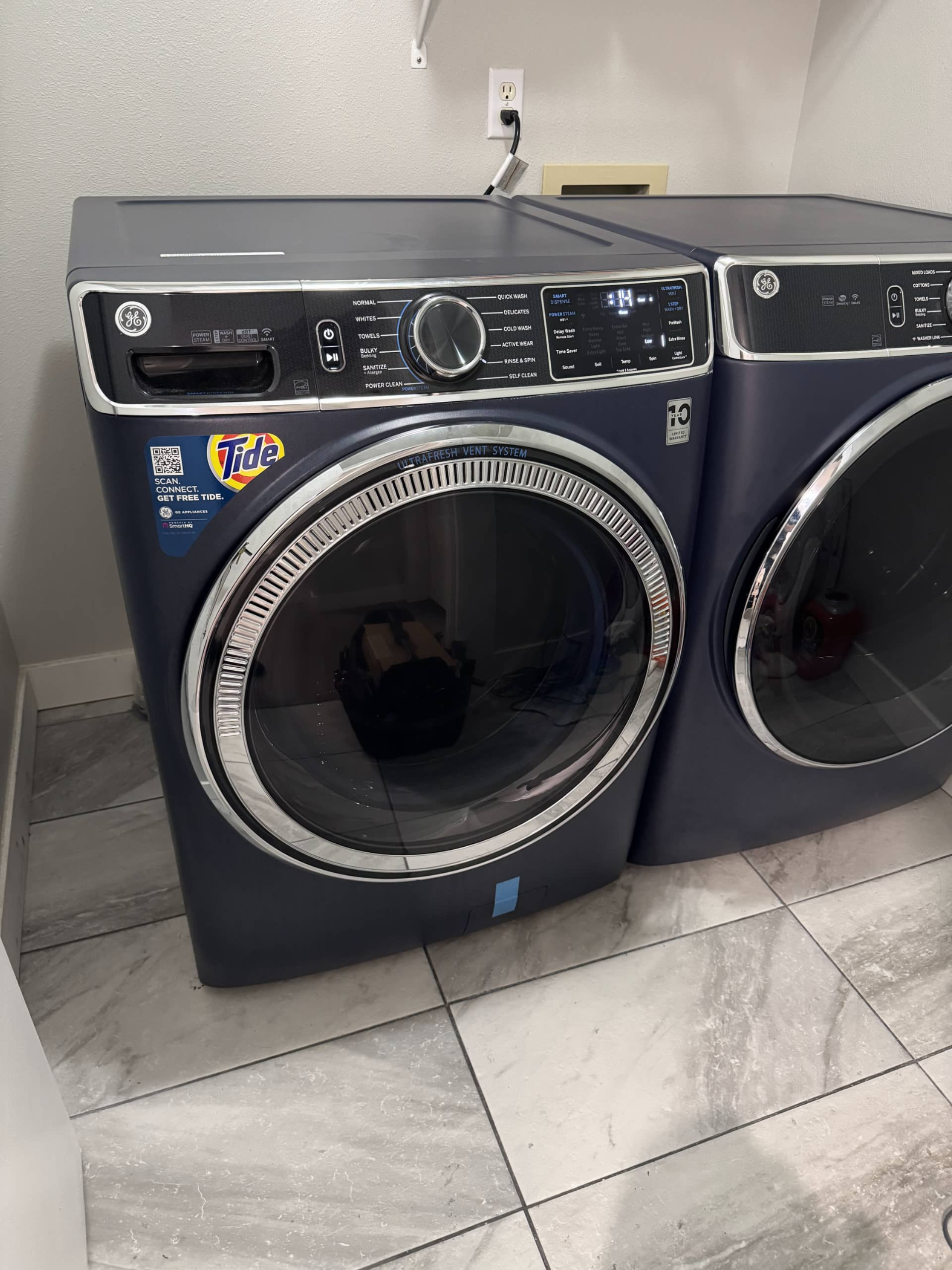 Completed washer repair in Portland OR front load washing machine