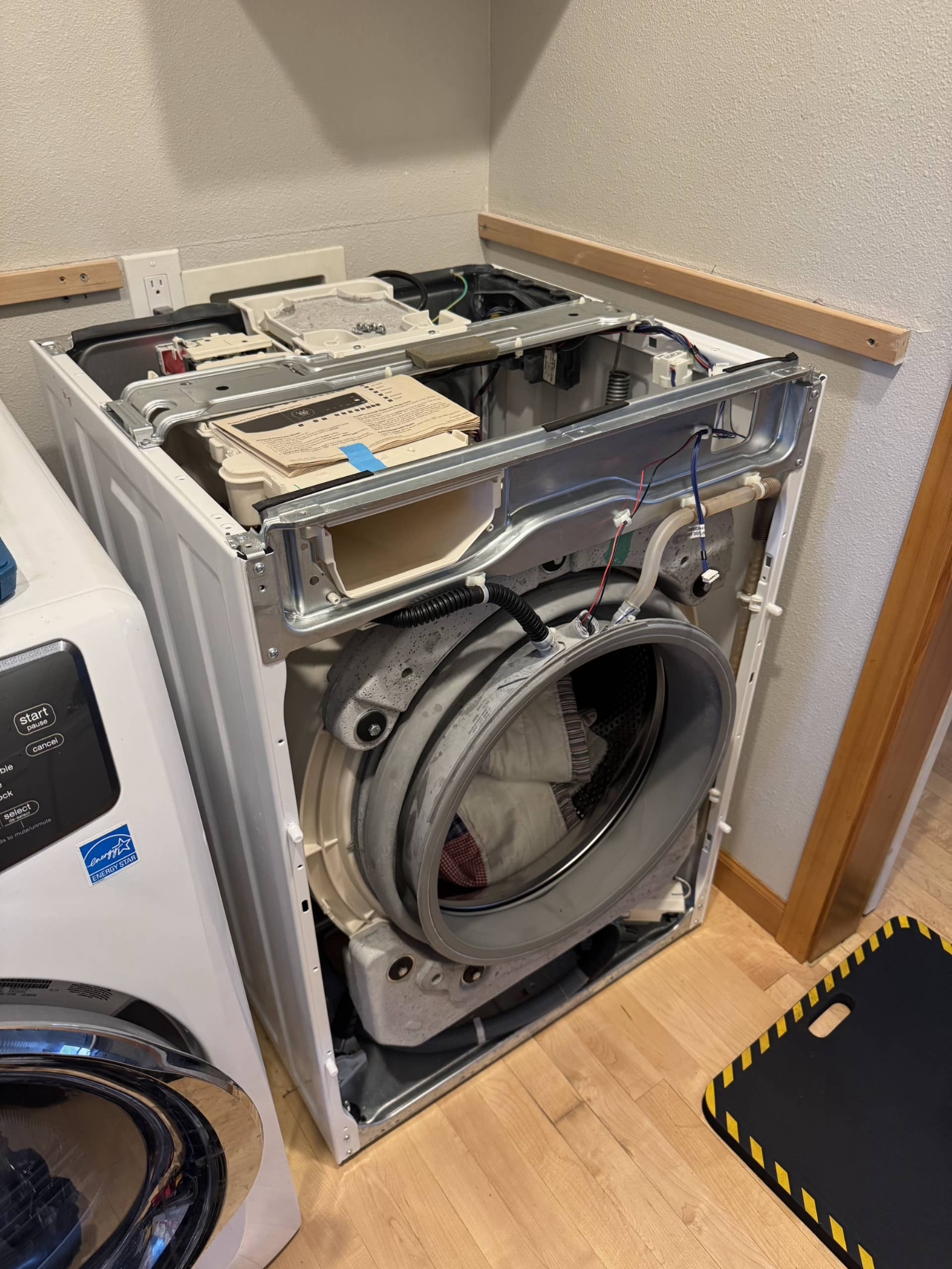 Electrolux front load washer door seal replacement in Portland OR