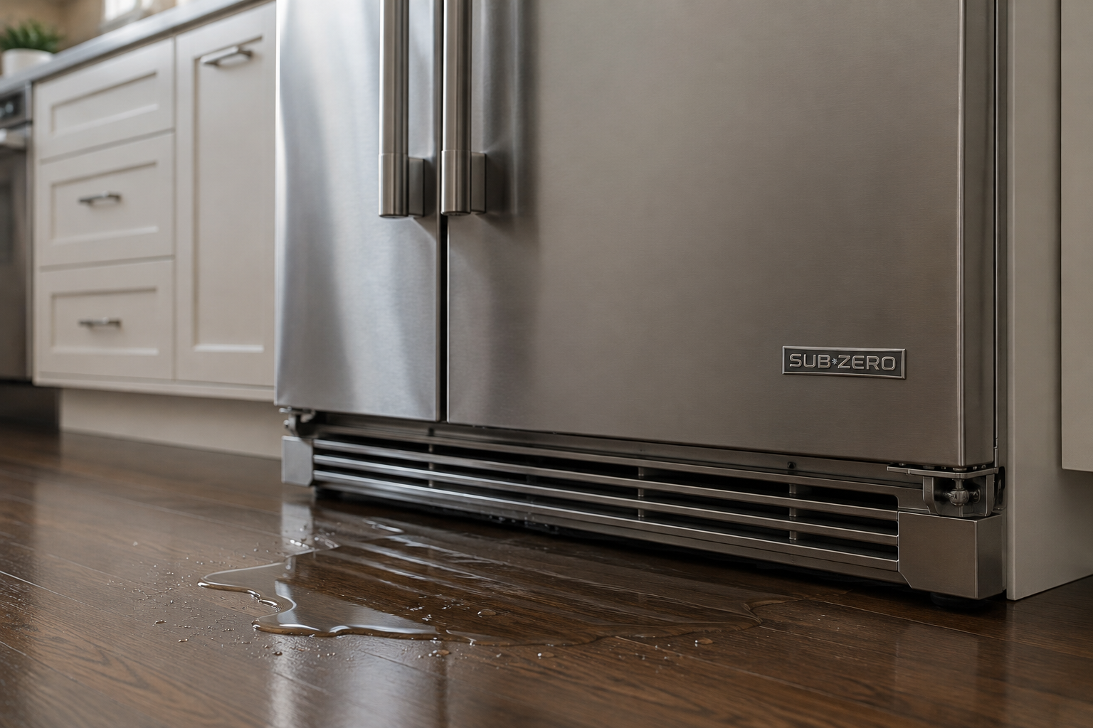 Sub-Zero Refrigerator Water Leaking