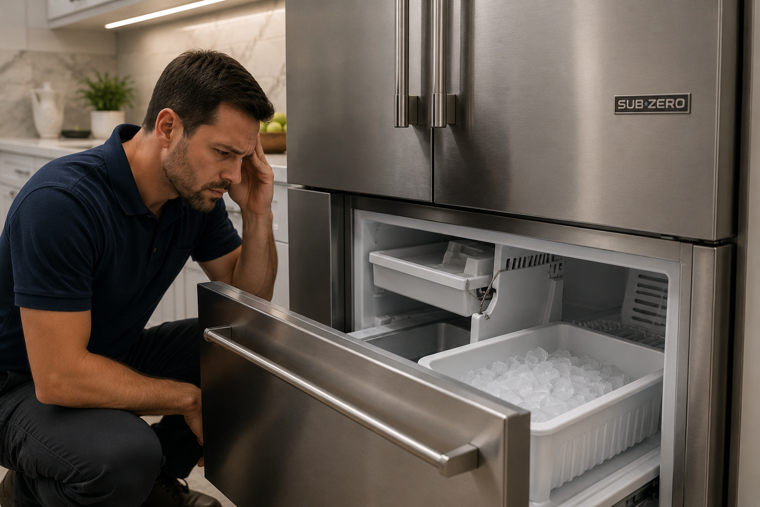 Sub-Zero Refrigerator Ice Maker Not Working