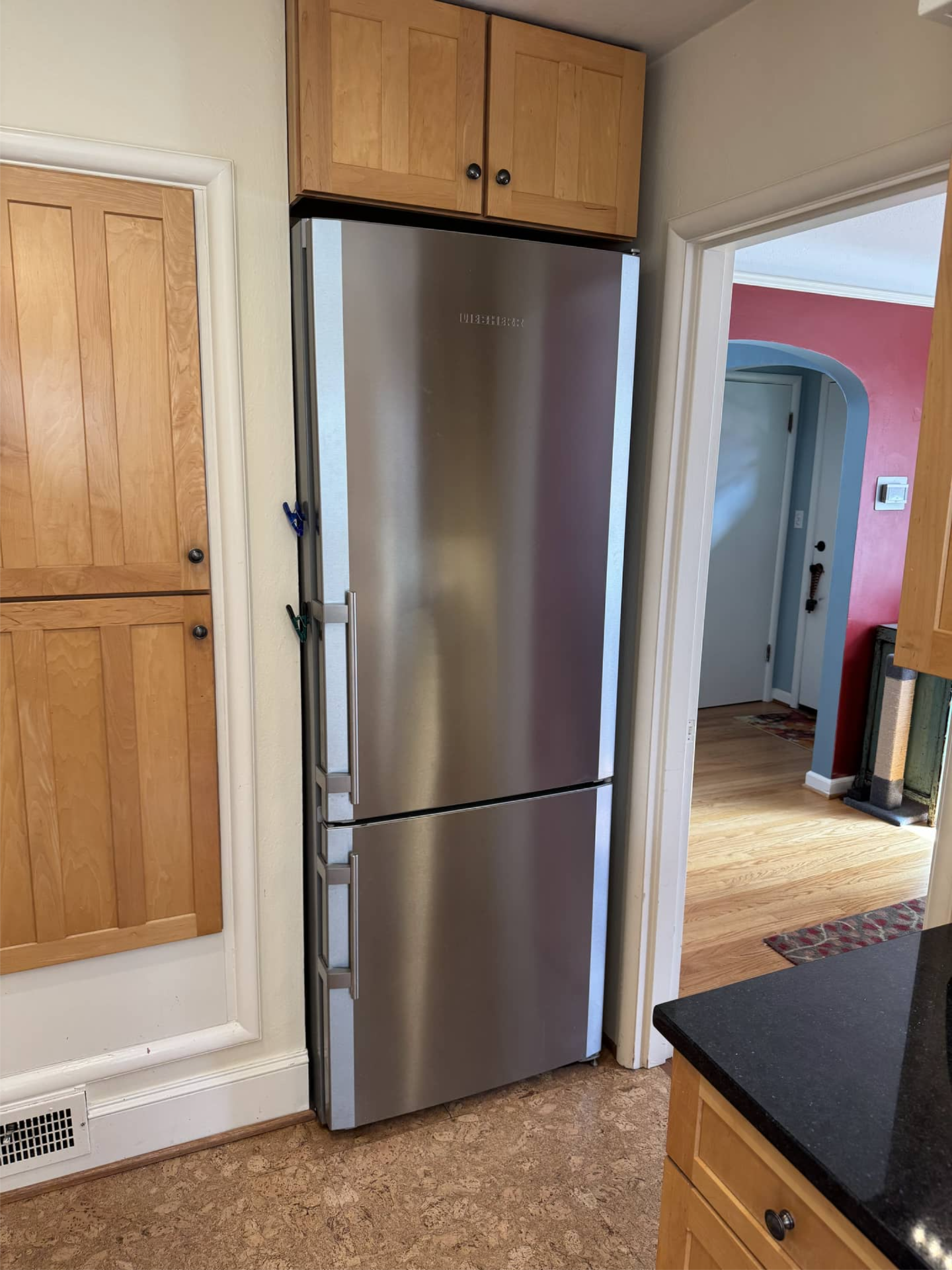 Liebherr refrigerator after door seal replacement in Portland, OR 97211