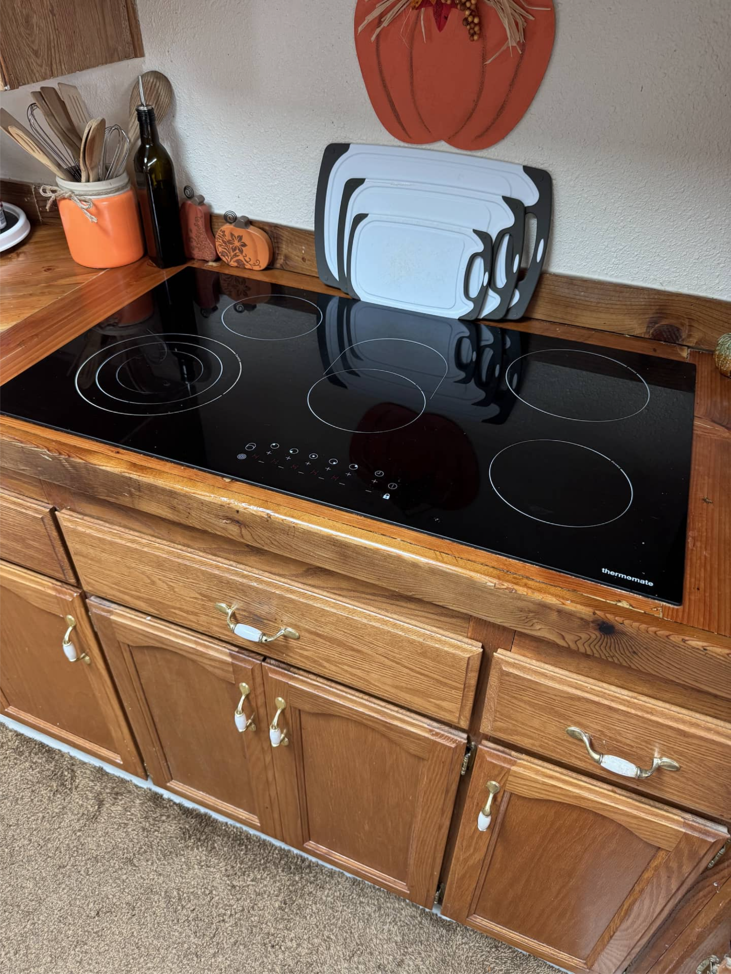 Thermomate electric cooktop after main board replacement in Gresham, OR 97080