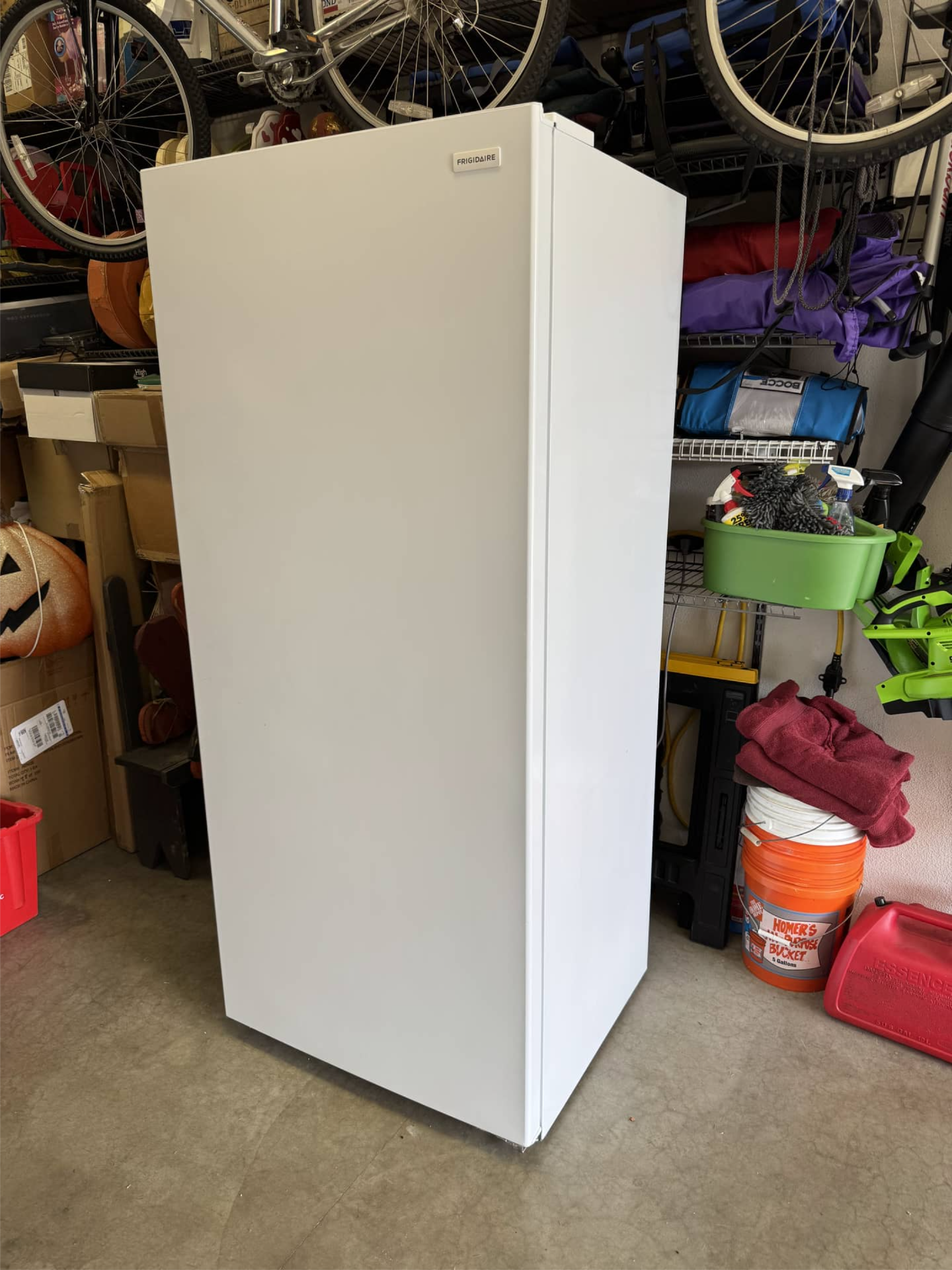 Frigidaire upright freezer not cooling in Portland, OR 97229